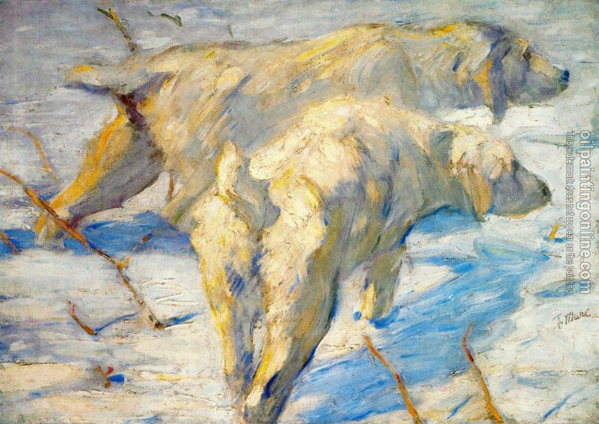 Marc, Franz - Siberian Sheepdogs